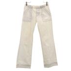 GAP JEANS Gap джинсы длинные брюки 1 слоновая кость женский б/у одежда б/у 