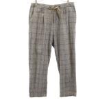 JOURNAL STANDARD Journal Standard linen Blend в клетку легкий брюки L серый ju женский б/у одежда б/у 