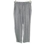 SLOBE IENA slow b Iena linen Blend тысяч птица рисунок легкий брюки 36 черный женский б/у одежда б/у 