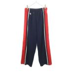 Champion products Champion Pro daktsu80s 90s сделано в Японии Old грузовик брюки M темно-синий джерси боковой кнопка мужской б/у одежда б/у 