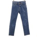 Wrangler Wrangler тонкий Denim брюки W27woshu голубой джинсы мужской б/у одежда б/у 