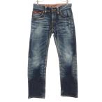EDWIN Edwin сделано в Японии XV Denim брюки W26 индиго голубой джинсы женский б/у одежда б/у 