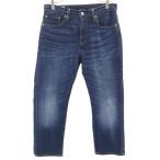 LEVI'S PREMIUM Levi's premium 502 большой E Denim брюки W29woshu голубой джинсы мужской б/у одежда б/у 