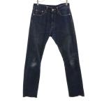 Levi's Levi's 501 распорка Denim брюки W28 индиго джинсы мужской б/у одежда б/у 