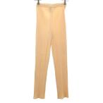 PLEATS PLEASE плиссировать шкив z90s сделано в Японии Old плиссировать леггинсы 1 бледный orange Issey Miyake женский б/у одежда б/у 