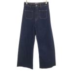ZARA Zara Denim брюки 4 темно-синий джинсы женский б/у одежда б/у 