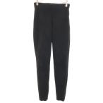 ZARA BASIC Zara Basic поддельный замша брюки XS черный женский б/у одежда б/у 