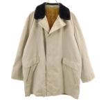 Lord Forecaster 70s Vintage длинный рукав пальто 42 бежевый воротник боа мужской б/у одежда б/у 