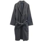 BURBERRY Burberry сделано в Японии шерсть 100% длинный рукав свободная домашняя одежда M серый серия салон одежда мужской б/у одежда б/у 