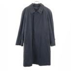 BALENCIAGA Balenciaga 80s 90s Old японский стандарт пальто с отложным воротником A4 темно-синий подкладка имеется мужской б/у одежда б/у 