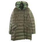 ショッピングduvetica DUVETICA デュベティカ ダウンコート 46 カーキ レディース 古着 中古