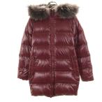 DUVETICA デュベティカ Kappa ダウンコート 38 ボルドー レディース 古着 中古