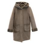 BEAUTY&amp;YOUTH UNITED ARROWS красота and Youth United Arrows искусственный мутон пальто M серый женский б/у одежда б/у 