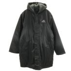 adidas Adidas с хлопком пальто M черный обратная сторона боа мужской б/у одежда б/у 