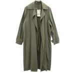 ショッピングzara ZARA ザラ トレンチコート S カーキグリーン タグ付き レディース 古着 中古