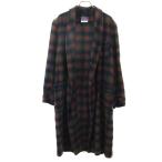 PENDLETON авторучка доллар тонн 70s USA производства Vintage проверка длинный рукав свободная домашняя одежда M оттенок коричневого мужской б/у одежда б/у 