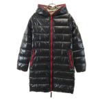 ショッピングduvetica DUVETICA デュベティカ ブルガリア製 ACE ダウンコート 38 ブラック系 レディース 古着 中古