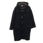 TOMMY HILFIGER Tommy Hilfiger melt n полупальто "даффл коут" L темно-синий мужской б/у одежда б/у 