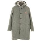 Danton ダントン ウールモッサ ロングコート 38 グレー レディース 古着 中古