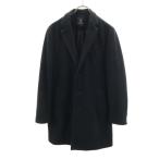 nano universe Nano Universe шерсть Blend пальто L темно-синий мужской б/у одежда б/у 