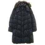UNIQLO ユニクロ プレミアムダウン ダウンコート L ブラック レディース 古着 中古