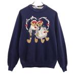 JERZEES Jerseys 90s USA производства Old Chill ten длинный рукав тренировочный футболка L темно-синий обратная сторона ворсистый мужской б/у одежда б/у 