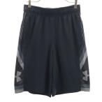 UNDER ARMOUR Under Armor тренировка шорты LG оттенок черного мужской б/у одежда б/у 