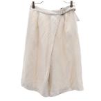 IENA Iena linen Blend сделано в Японии шорты 36 белый бежевый женский б/у одежда б/у 