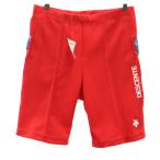 DESCENTE Descente не использовался тренировка джерси шорты L красный с биркой мужской б/у одежда б/у 