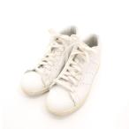 adidas Originals アディダスオリジナルス スタンスミス ミッドカット スニーカー 23.5 白 HYKE ハイク コラボ レディース 古着 中古