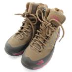 THE NORTH FACE ノースフェイス ゴアテックス トレッキング ブーツ 23 ブラウン アウトドア 638874 ビブラムソール レディース 古着 中古