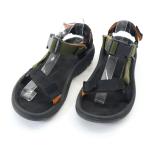 Teva テバ × ポーター コラボ スポーツ サンダル 25 黒×カーキ × PORTER メンズ 古着 中古
