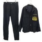  не использовался VAST222 Burst 222 19AW сделано в Японии костюм верх и низ выставить 2 чёрный мужской б/у одежда б/у 