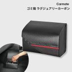 ゴミ箱 車 車用 カーメイト DZ452 ラグジュアリー カーボン スタイル ごみ箱 車 ズレ 転倒防止 底面マグネット機能付き 車内用ゴミ箱 フタ carmate(R80)(P05)