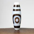 Yahoo! Yahoo!ショッピング(ヤフー ショッピング)天珠 二眼天珠 白 ３８×１２ｍｍ ☆ 事業の成功 夫婦円満