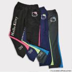 レディース ハローキティ ベルボトムジャージパンツ