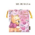  мешочек Винни Пух Winnie the Pooh стакан пакет мешочек для ланча розовый посещение детского сада посещение школы входить . входить .J*s симпатичный почтовая доставка 