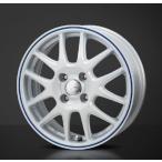 MONZAJAPAN JP STYLE Jefa 14 дюймовый 5.5J 4H100 +40 жемчужно-белый / голубой линия 