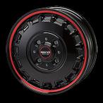 BahnsTech KT-Stream 14 дюймовый 4.5J 4H100+45 Black Red Clear