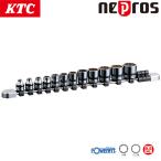ショッピングNTB KTC ネプロス 9.5sq.ソケットセット 六角・十二角 12コ組 NTB312XA