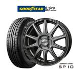 サマータイヤ ホイール4本セット BADX ロクサーニスポーツ SP10 グッドイヤー エフィシエント グリップ エコ EG01 175/65R15