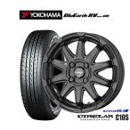サマータイヤ ホイール4本セット KYOHO サーキュラー C10S ヨコハマ BluEarth ブルーアース RV03CK(RV-03CK) 165/65R14