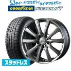 スタッドレスタイヤ ホイール4本セット BADX D,O,S(DOS) SE-10R グッドイヤー ICE NAVI アイスナビ 7 日本製 (2022年製)  185/60R15