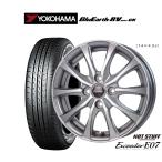 サマータイヤ ホイール4本セット ホットスタッフ エクシーダー E07 ヨコハマ BluEarth ブルーアース RV03CK(RV-03CK) 165/55R15