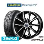 【2025年製】スタッドレスタイヤ ホイール4本セット BADX D,O,S(DOS) ガビアルIII グッドイヤー ICE NAVI アイスナビ 7 日本製  195/60R17