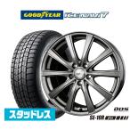【2025年製】スタッドレスタイヤ ホイール4本セット BADX D,O,S(DOS) SE-10R plus グッドイヤー ICE NAVI アイスナビ 7 日本製  215/45R17