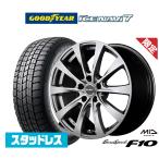 【数量限定 2024年製】スタッドレスタイヤ ホイール4本セット MID ユーロスピード F10 グッドイヤー ICE NAVI アイスナビ 7 日本製 185/65R15