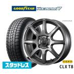 【2025年製】スタッドレスタイヤ ホイール4本セット トピー CLX T8 グッドイヤー ICE NAVI アイスナビ 7 日本製 165/65R14