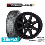 スタッドレスタイヤ ホイール4本セット BADX ロックケリー ROCK KELLY MX-V ヨコハマ ice GUARD アイスガード IG70 205/60R16