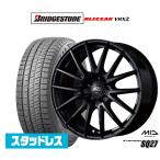 スタッドレスタイヤ ホイール4本セット MID シュナイダー SQ27 ブリヂストン BLIZZAK ブリザック VRX2 225/60R17